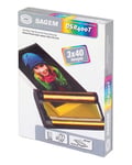 Sagem DSR 400T tinteiros cores (3 unidades) + 120 Papel foto (10x15) | SAG-DSR400T