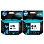 HP 338 (CB331E) Pack 2 Tinteiros pretos | HPB-338pack