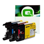 Q-Nomic LC1280 Pack poupança 3 cores | QNLC-1280CMY