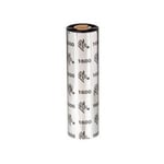 Zebra 1600 Fita de cera (01600BK11045) 110 mm x 450 m (18 Fitas) | ZEB01600BK11045