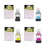 Q-Nomic T49H Pack 4 Garrafas de tinta | QNBT49HBKCMY