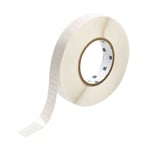 Brady THT-46-423-10 etiqueta de poliéster branco brilhante  19,05 x 6,35 mm | BRATHT-46-423-10