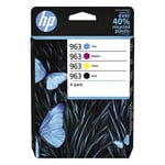 HP 963 (6ZC70AE) Multipack tinteiros preto + 3 cor | HPB-963_R