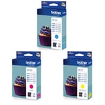 Brother LC123 Pack tinteiros C/M/Y | BRB-LC123CMY