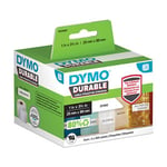 Dymo 1933081 Etiqueta pre-cortada texto preto sobre branco 25x89mm | DYM1933081