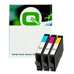 Q-Nomic 935XL Pack cores (Ciano + Magenta + Amarelo) | QNB-935XLCMY