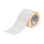 Brady THT-55-424-1 etiquetas de papel branco 101,60 x 50,80 mm | BRATHT-55-424-1