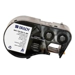 Brady M4C-750-595-YL-BK fita de vinil preto sobre amarelo 19,05 mm x 7,62 m | BRAM4C-750-595-YL-BK