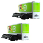Q-Nomic 708 Pack 2 toner preto | QNB-708BK2X