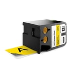 DYMO 1868775 XTL fita vinil preto sobre amarelo 54mm | DYM1868775