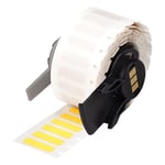 Brady M6-153-499-YL etiquetas de tecido de nylon amarelas 16 mm x 5,08 mm | BRAM6-153-499-YL