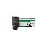 Lexmark 71C2XY0 toner amarelo XXL | LEX71C2XY0