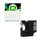 Q-Nomic 45015 fita vermelho sobre branco (12mm X 7m) | QN45015
