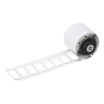 Brady M6-02-7593-WT etiquetas de poliéster brancas 27 mm x 12,45 mm | BRAM6-02-7593-WT