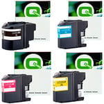 Q-Nomic Pack LC-22U tinteiros 4 cores (BK/C/M/Y) | QNB-LC22U