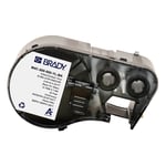 Brady M4C-500-595-YL-BK etiquetas de vinil preto sobre amarelo 12,70 mm x 7,62 m | BRAM4C-500-595-YL-BK