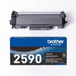 Brother TN-2590 toner preto | BROTN2590