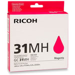 Ricoh GC31MH (405703) tinteiro magenta XL | RICGC-31MH
