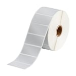 Brady BPT-17-7563-1 etiqueta de poliéster metalizado 50,80 x 25,40 mm | BRABPT-17-7563-1