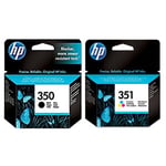 HP 350 + 351 Pack tinteiros preto e cor | HPB-SD412EE
