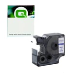 Q-Nomic S0720940 / 53714 poliéster azul sobre branco 24mm | QNS0720940