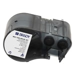 Brady M5C-1500-595-BL-WT fita de vinil branco sobre azul 38,1 mm x 7,62 m | BRAM5C-1500-595-BL-WT