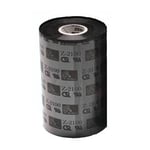 Zebra 2100 02100BK08409 fita de cera preta 84mm x 91M | ZEB02100BK08409