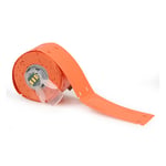Brady M6-25x75-7643-OR etiquetas de poliuretano laranjas 25 mm x 75 mm | BRAM6-25X75-7643-OR