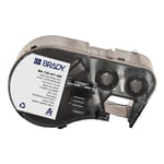 Brady M4-135-427-AW etiquetas de vinil laminado preto sobre branco 27,94 mm x 6,35 mm | BRAM4-135-427-AW