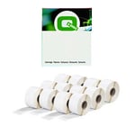 Q-Nomic 2093093 etiquetas de endereços amplos 12 rolos | QN2093093