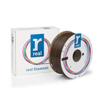 REAL 3D Filamento ABS 1,75 mm castanho (1 kg) | 3DREALABS175-2016