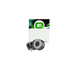 Q-Nomic M21-750-423 poliéster de fita permanente preto em branco 19,1 mm x 6,40 m | QNM21-750-423