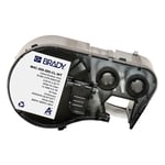 Brady M4C-500-595-CL-WT fita de vinil branco sobre transparente 12,7 mm x 6,1 m | BRAM4C-500-595-CL-WT
