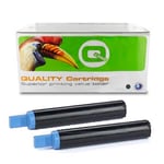 Q-Nomic C-EXV14 Pack 2 Toners pretos | QNB-C-EXV14