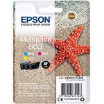 Epson 603 Pack 3 cores (C/M/Y) | EPSB-603CMY_R