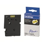 Brother TC-691 fita 9mm Texto preto Sobre amarelo(7,7M) | BROTC-691
