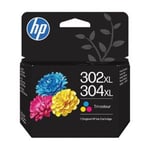 HP 302XL/304XL (B7RT8AE) Tinteiro a cores XL | HPB7RT8AE