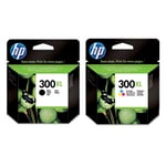 HP 300 XL 2-Pack preto / tri-color | HPB-300XL-B-C