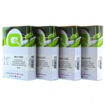 Q-Nomic Pack poupança serie LC-123 (N/C/M/A) 4 cores | QNB-LC123BK/C/M/Y