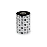 Zebra 3200 800132-101 fita de cera / resina preta 33mm x 74M | ZEB800132-101