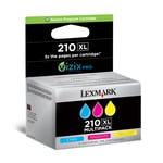 Lexmark 210 XL (14L0269E) multipack 3 cores XL C/M/Y | LEX14L0269E