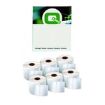 Q-Nomic 2093094 etiquetas multiusos removíveis 6 rolos | QN2093094