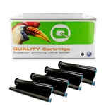 Q-Nomic Pack poupança 2x KX-FA54X fita FAX (4 rolos) | QNB-KXFA54X