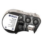 Brady M4-11-499 etiquetas de tecido de nylon preto sobre branco 19,05 mm x 12,7 mm | BRAM4-11-499