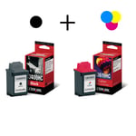 Lexmark Multipack 13400HC (preto) y 13619HC (cores) | LEXB1340013619