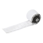 Brady M6-03-7593-WT etiquetas de poliéster brancas 27 mm x 15 mm | BRAM6-03-7593-WT