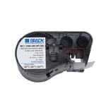 Brady MC1-1000-595-WT-RD fita de vinil vermelho sobre branco 25,4 mm x 7,62 m | BRAMC1-1000-595-WT-RD