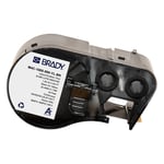 Brady M4C-1000-595-YL-BK fita de vinil preto sobre amarelo 25,4 mm x 7,62 m | BRAM4C-1000-595-YL-BK