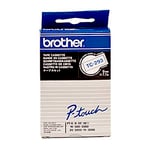 Fita Brother TC-M93 texto azul sobre transparente 9mm | BROTC-M93