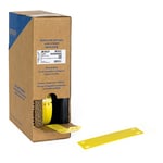 Brady BM-15x75-7643-YL etiquetas de poliuretano amarelas 15 mm x 75 mm | BRABM-15X75-7643-YL